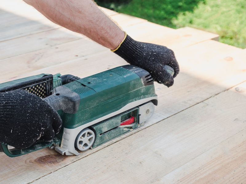 Wood Deck Sanding