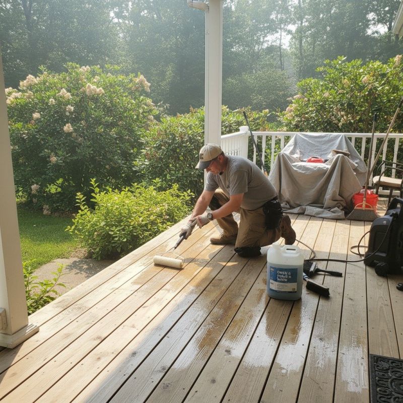 Wood Deck Sanding